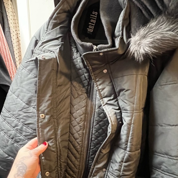 INTL Details Parka Winter Coat - Picture 5 of 8